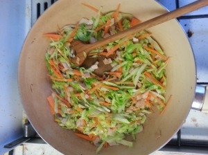 Carrot and cabbage